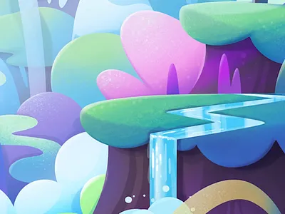 Delayde - Inside a Saltwater Room abstract animation cartoon concept design illustration label zutto