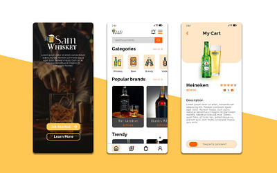 Beer Apps Ui apps ui beer apps ui ui design ux design website design