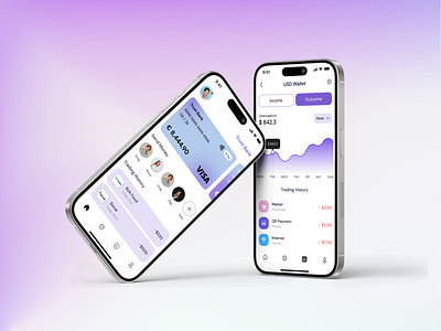 Mobile banking design mobile app ui