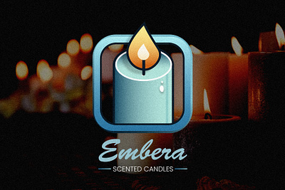 Logo for a Scented Candle Brand 3d logo abstract logo brand identity brand logo branding emblem logo graphic design illustration logo logo design logo idea marketing mascot logo minimal logo modern design modern logo social media design unique logo visualization youtube thumbnail