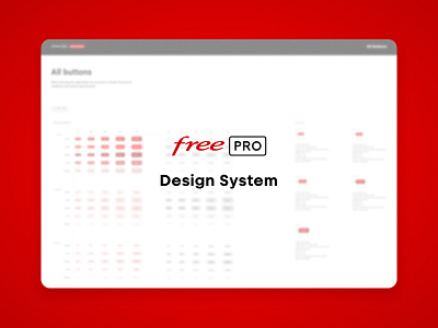 Free Pro Webstore Design System assets black branding buttons colors component components design design system fonts foundation icons red system token tones ui website white