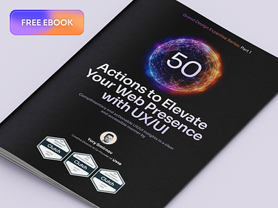 Free eBook giveaway with tips on how to improve website designs advices ebook freedownload giveway guide guidebook landing landingpage responsive tips ui ux web webdesign website
