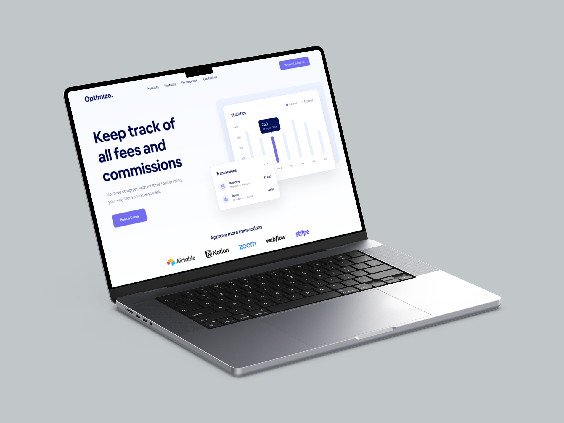 Payment service landing page bank banking clean color credit card design finance fintech interface landing page money payment payroll saas transaction ui wallet web page webdesign website