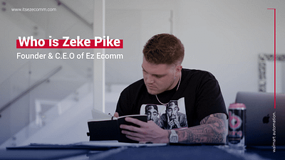 Zeke Pike Pitch Deck branding graphic design logo ui