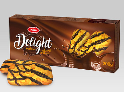 “Delight” Cookie Packaging Design branding graphic design packaging design