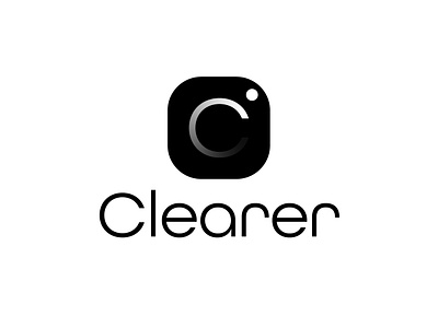 Clearer / Camera App logo branding dailylogochallenge design graphic design illustration logo typography vector