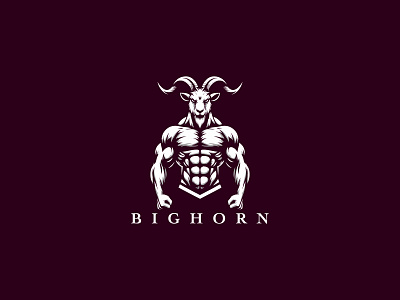 Big Horn Logo big horns bighorn logo bighorns design goat goat design goat logo