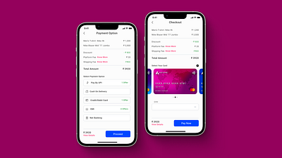 Credit Card Checkout Screens app credit card daily ui design iphone payment methods ui