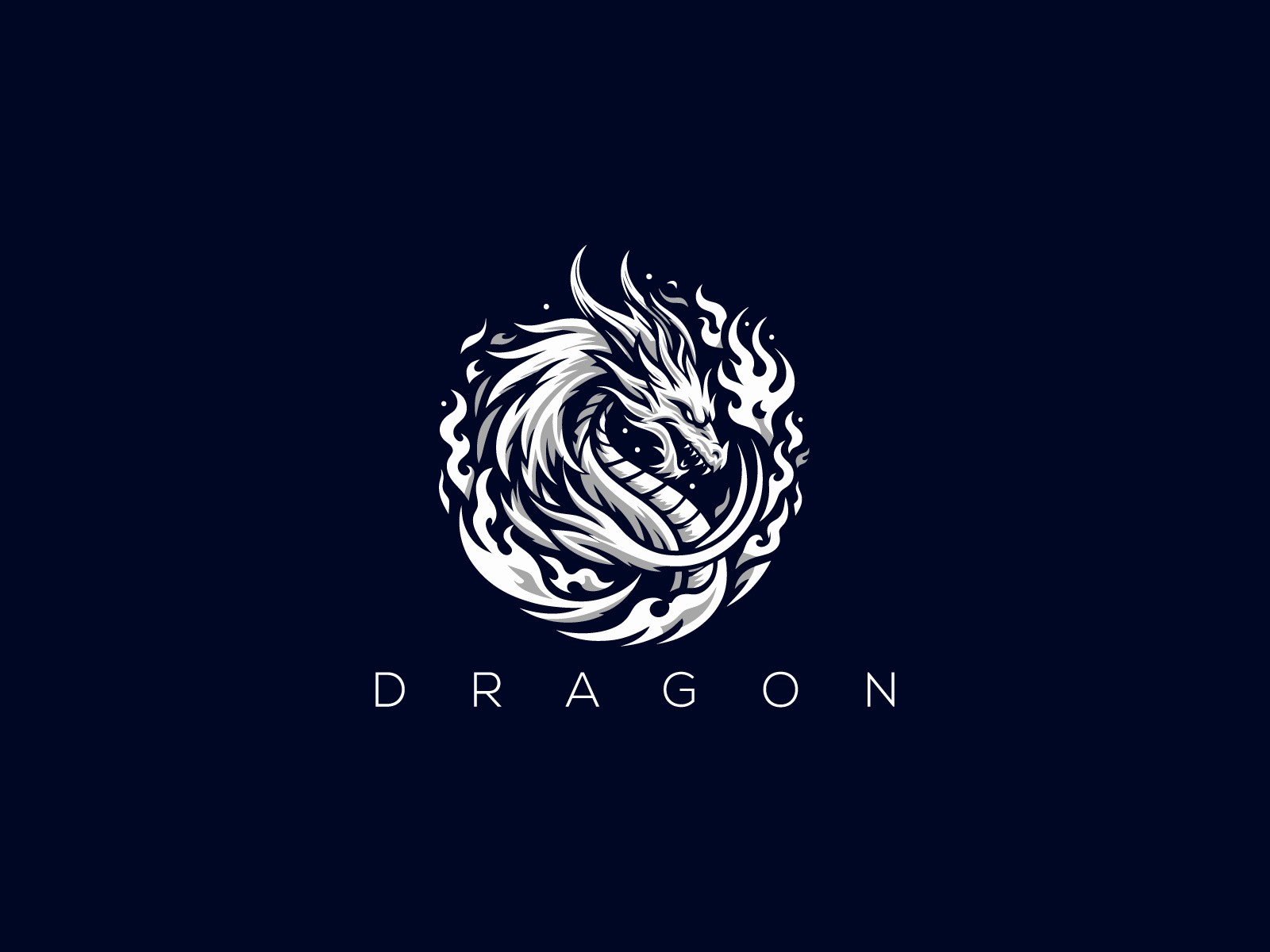 Example of We Will Design Dragon Logo