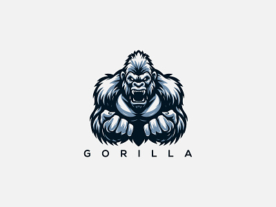 Gorilla Logo design eagles logo gorilla gorilla design gorilla logo gorilla vector logo gorillas gorillas logo illustration lions logo