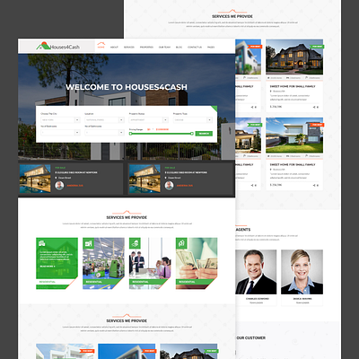 Real Estate Landing Page