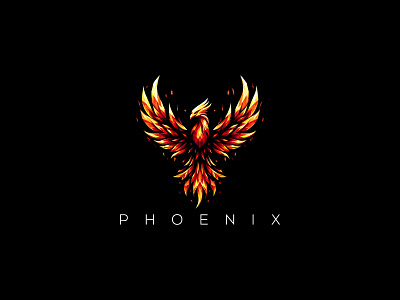 Phoenix Logo illustration phoenix phoenix design phoenix logo phoenix vector logo ui