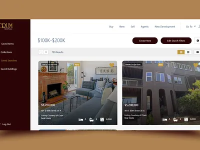 Real Estate Marketplace Dashboard