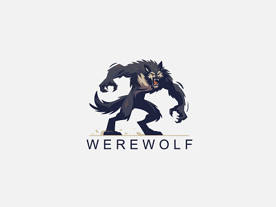 Werewolf Logo design eagle eagle logo eagles logo illustration lion lion logo lions lions logo top logo ui werewolf werewolf design werewolf logo