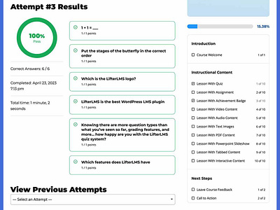 WordPress Learning Management System, eLearning Platform blogwebsite elementor webdesign wordpress wordpressintegration