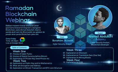 Banner for Blockchain Webinar