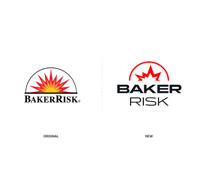 Risk Management Logo Modernization bold graphic design logo logodesign logorefresh modern red riskmanagement