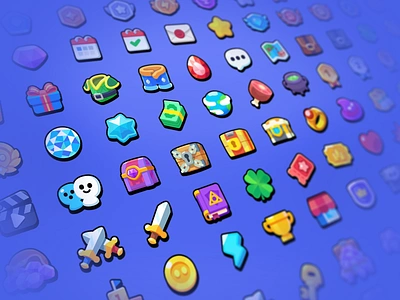 GUI Kit Super Casual 2d assetstore design game gui icon illustration layerlab mobile ui