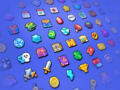 GUI Kit Super Casual 2d assetstore design game gui icon illustration layerlab mobile ui