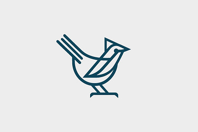 Skylark Bird Logo Design bird blue branding cardinal design graphic design hummingbird illustration logo robin skylark vector