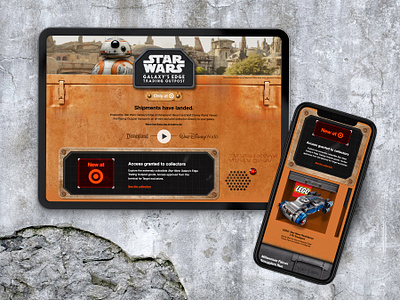 Star Wars Galaxy's Edge Digital Experience Design