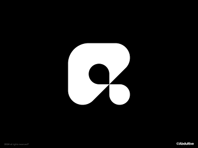 monogram letter R logo exploration .007 brand branding design digital geometric graphic design icon letter r logo marks minimal modern logo monochrome monogram negative space