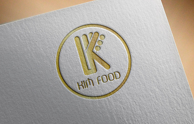 KIM FOOD branding graphic design logo