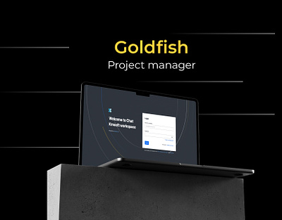 GoldFish Project manager branding casestudy creative graphic design idea motion graphics web webcasestudy webdesign