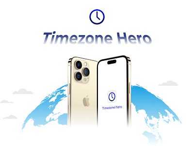 Timezone Hero 3d app design branding casestudy creative design graphic design idea illustration logo mobile app case study motion graphics ui