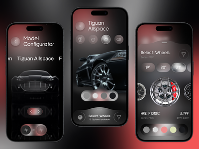 Smart Car Mobile App car car mobile app car rental service colorful ui design graphic design illustration ios minimal mobile app modern car product design smart car ui ui design