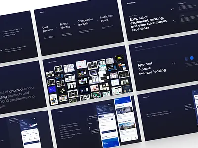 Design project deck deck pitch presentation slide ui ux