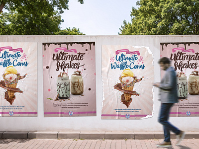 Baskin Robbins Poster Design baskinrobbins graphic design ice cream marketing posters