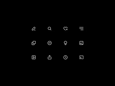 ▲iconsharp - interface, essential icons app design icons line icons sharp icons ui ui design ui designer ux