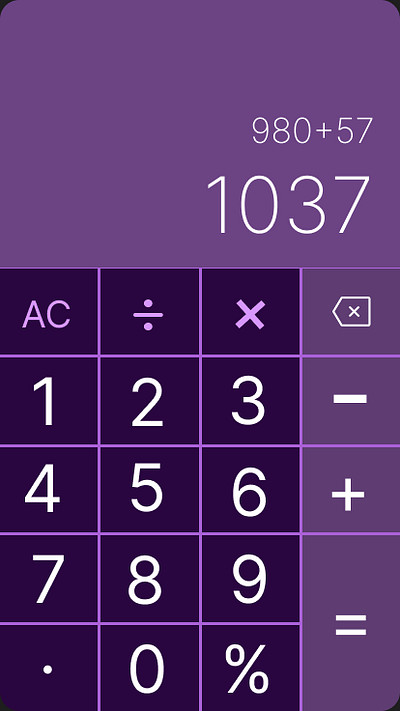 Calculator #004 design ui