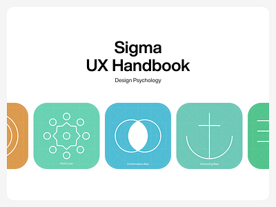 Sigma UX handbook design system psychology sigma ui ux ux design