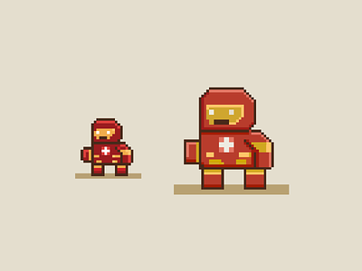 pixel ironman 8bit 8bit art dc comics ironman ironman illustration pixel art pixel ironman pixel person