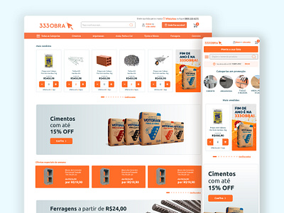 333 Obras | Home calltoaction ecommerce graphic home promotion sales webdesign