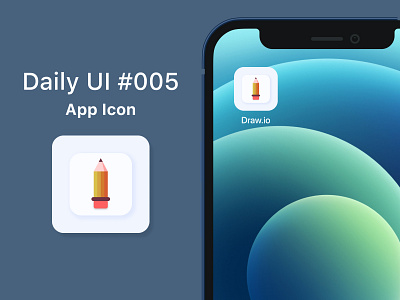 App Icon - Daily UI #005 daily ui design illustration logo mobile page ui
