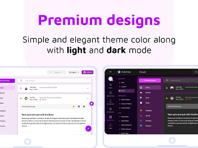 Light and Dark UI Dashboard application apps clean dark mode dark ui dashboard material ui minimalist react software ui ux website