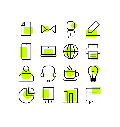Office icons graphicdesign icondesign icons imagebank stockimages uidesign visualdesign