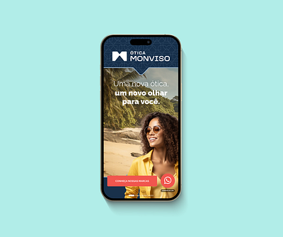 Monviso landingpage uidesign uxdesign webdesign