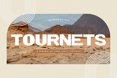 Tournets – A Minimalist Sans Serif Typeface tournets font