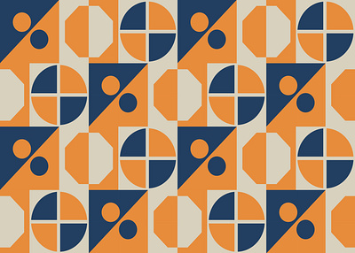 Orange, blue, beige color pattern abstract basic beige blue cartoon check circle doodle gerometric illustration orange pattern repeated retro seamless shapes sqaure textile tile vector