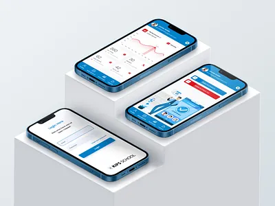 School Faculty Attendance Management Mobile App UI Design