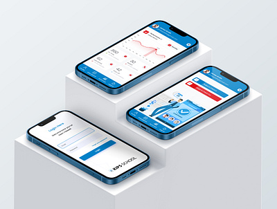 School Faculty Attendance Management Mobile App UI Design