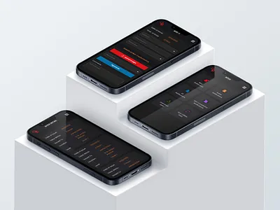 Waste Notification System Mobile App UI Design