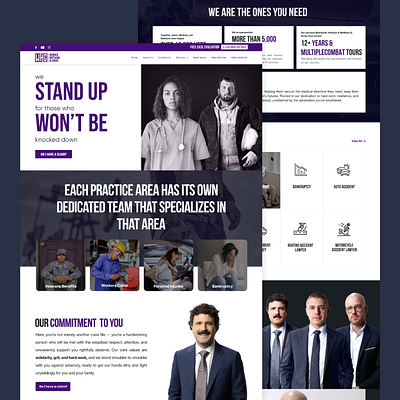 Wernerhoffman - Law Firm Landing Page