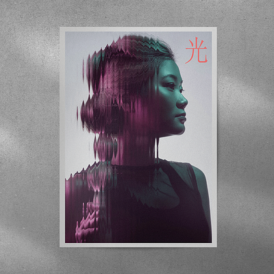 Neo glass filter poster adobephotoshop design designer designing graphic design poster poster design