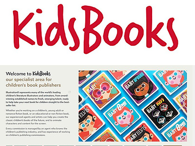 KidsBooks at IllustrationX agency news childrens book kids book publishing website