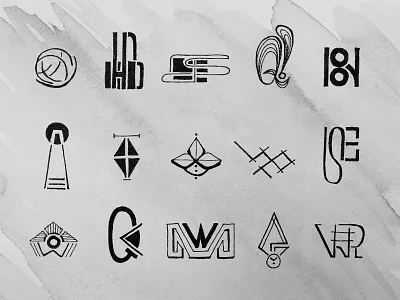 Interaction of letters #6 branding design graphic design logo typography